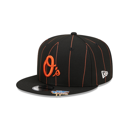 Baltimore Orioles Pinstripe Visor Clip 9FIFTY Snapback Hat
