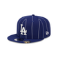 Los Angeles Dodgers Pinstripe Visor Clip 9FIFTY Snapback