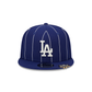 Los Angeles Dodgers Pinstripe Visor Clip 9FIFTY Snapback Hat
