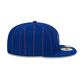 Chicago Cubs Pinstripe Visor Clip 9FIFTY Snapback Hat