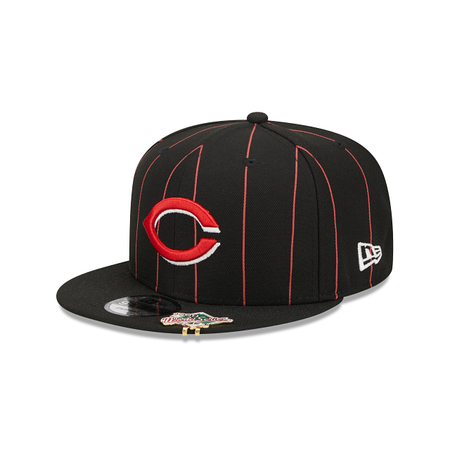 Cincinnati Reds Pinstripe Visor Clip 9FIFTY Snapback Hat