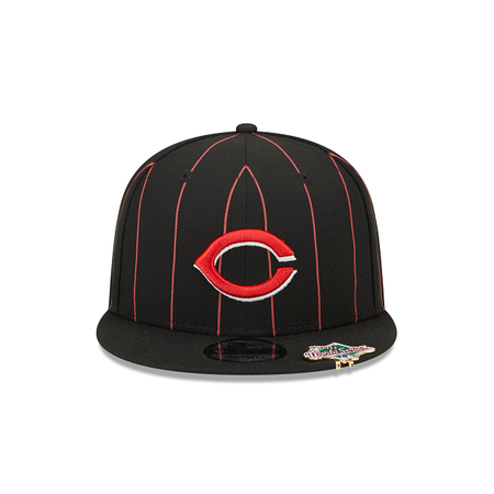 Cincinnati Reds Pinstripe Visor Clip 9FIFTY Snapback Hat