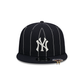 New York Yankees Pinstripe Visor Clip 9FIFTY Snapback Hat