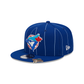Toronto Blue Jays Pinstripe Visor Clip 9FIFTY Snapback