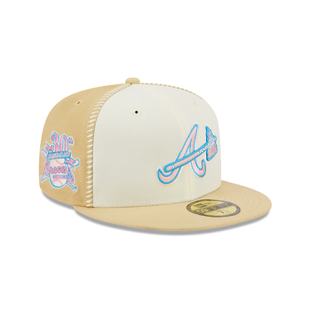 Atlanta Braves Seam Stitch 59FIFTY Fitted Hat