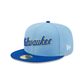 Milwaukee Brewers Powder Blues 59FIFTY Fitted Hat