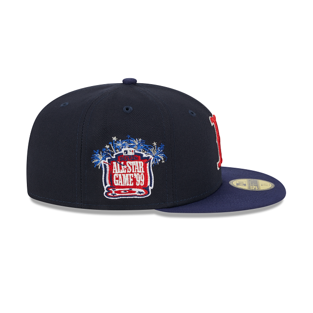 Americana Patch Boston Red Sox Red 59FIFTY Fitted Hat