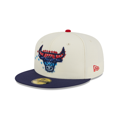 Chicago Bulls Star Trail 59FIFTY Fitted Hat