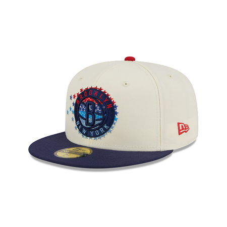Brooklyn Nets Star Trail 59FIFTY Fitted Hat