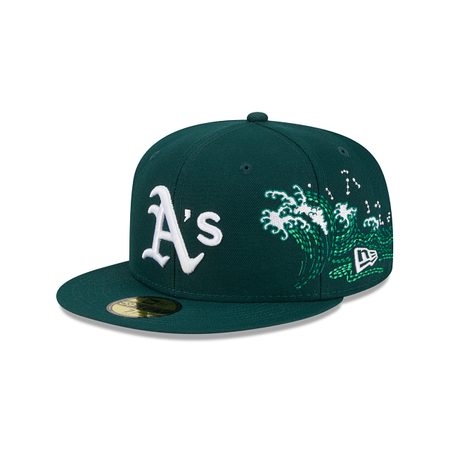 Oakland Athletics Tonal Wave 59FIFTY Fitted Hat