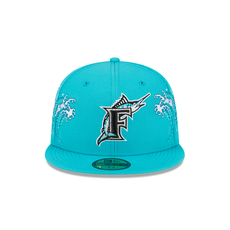 Miami Marlins Tonal Wave 59FIFTY Fitted Hat