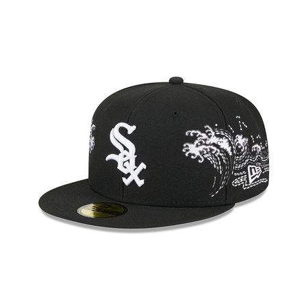 Chicago White Sox Tonal Wave 59FIFTY Fitted Hat
