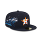 Houston Astros Tonal Wave 59FIFTY Fitted