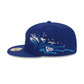 Los Angeles Dodgers Tonal Wave 59FIFTY Fitted Hat