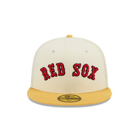 Boston Red Sox Cooperstown Chrome 59FIFTY Fitted Hat