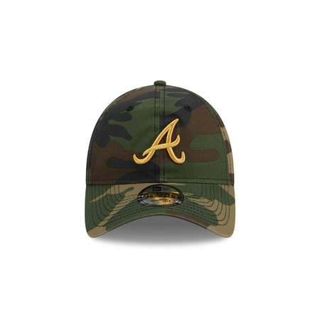 Atlanta Braves Camo 9TWENTY Adjustable Hat