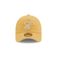 Miami Heat Caramel 9FORTY A-Frame Snapback Hat