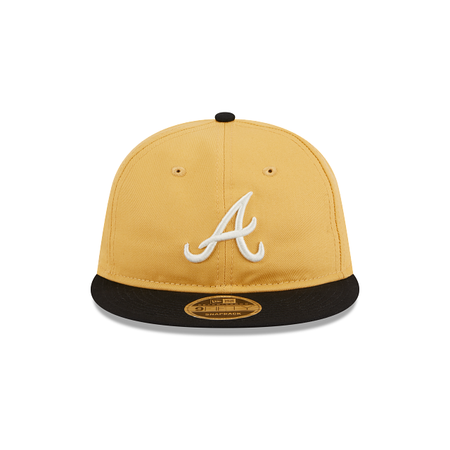 Atlanta Braves Sepia Retro Crown 9FIFTY Snapback Hat