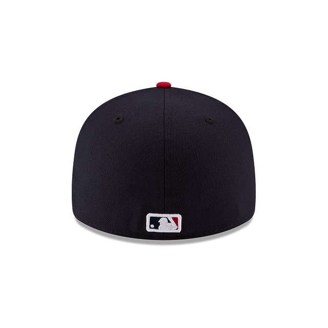 Men's New Era Navy/Red Atlanta Braves Home Authentic Collection On-Field  59FIFTY Fitted Hat
