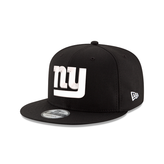 New York Giants Black and White 9FIFTY Snapback Hat - New Era Cap