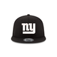 New York Giants Black and White 9FIFTY Snapback Hat