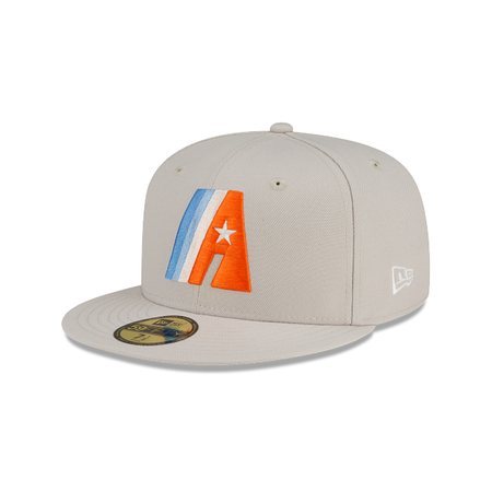 Houston Astros Stone Orange 59FIFTY Fitted Hat