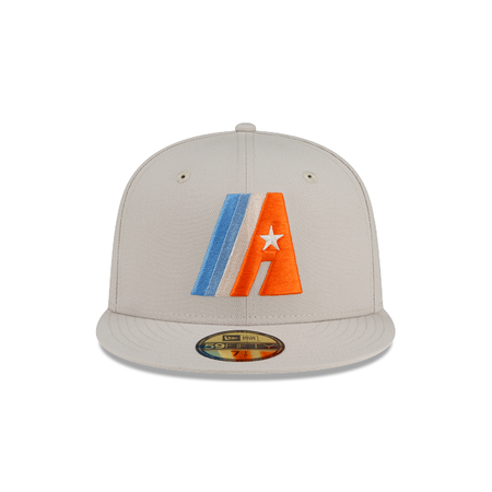 Houston Astros Stone Orange 59FIFTY Fitted Hat