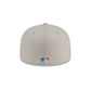 Los Angeles Dodgers Stone Orange 59FIFTY Fitted Hat