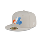 Montreal Expos Stone Orange 59FIFTY Fitted Hat