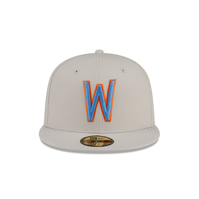 Washington Senators Stone Orange 59FIFTY Fitted Hat – New Era Cap