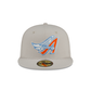 Los Angeles Angels Stone Orange 59FIFTY Fitted