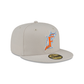 Miami Marlins Stone Orange 59FIFTY Fitted Hat
