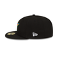Fayetteville Woodpeckers Pitch Black 59FIFTY Fitted