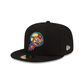 Kannapolis Cannon Ballers Pitch Black 59FIFTY Fitted