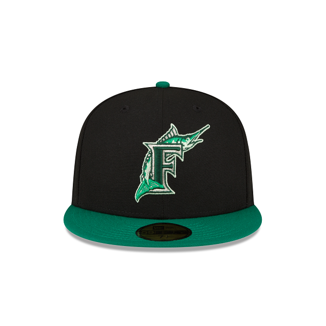Miami Marlins Black 59FIFTY Fitted Hat – New Era Cap