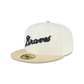 Just Caps Chrome Atlanta Braves 59FIFTY Fitted