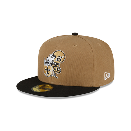 New Orleans Saints Throwback 59FIFTY Fitted Hat