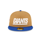 New York Giants Ivory Wheat 59FIFTY Fitted