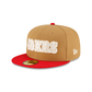 San Francisco 49ers Ivory Wheat 59FIFTY Fitted Hat
