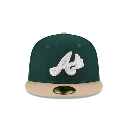 Atlanta Braves Emerald 59FIFTY Fitted Hat