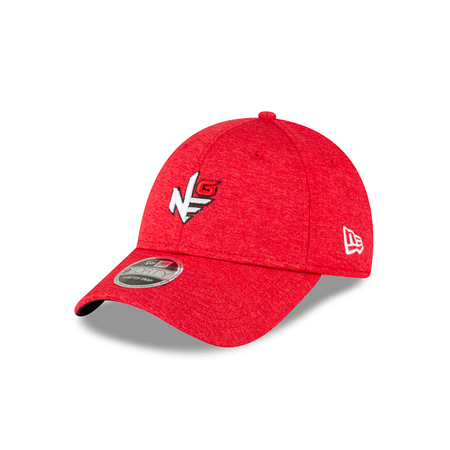 New Era Golf Red 9FORTY Stretch Snap Hat