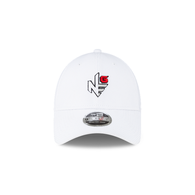 New Era Golf White 9FORTY Stretch-Snap Hat – New Era Cap New Era Golf White 9FORTY Stretch-Snap Hat – New Era Cap