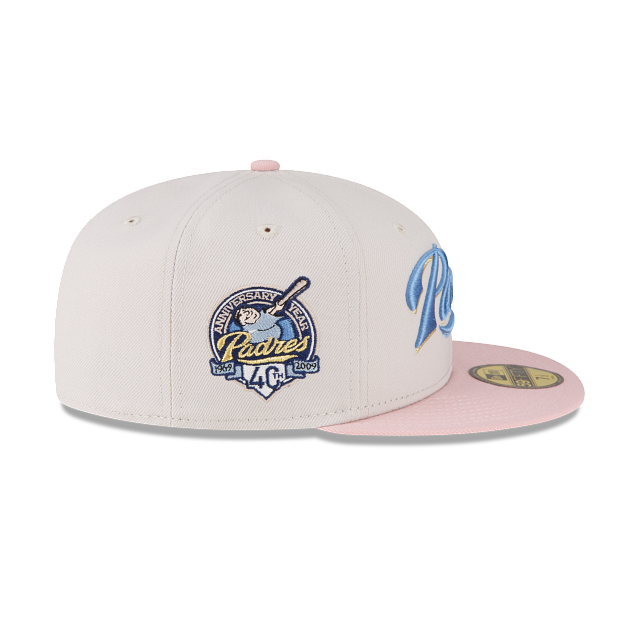 Just Caps Stone Pink San Diego Padres 59FIFTY Fitted Hat – New Era Cap