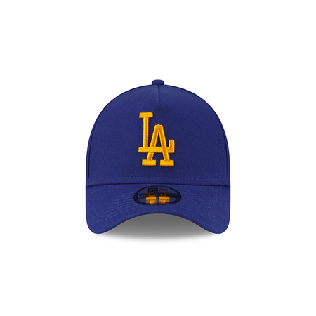 Los Angeles Dodgers Gold Logo 9FORTY A-Frame Snapback Hat