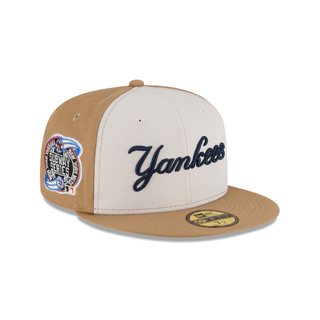 Just Caps Khaki New York Yankees 59FIFTY Fitted Hat