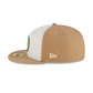 Just Caps Khaki Oakland Athletics 59FIFTY Fitted Hat