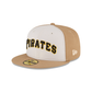 Just Caps Khaki Pittsburgh Pirates 59FIFTY Fitted Hat