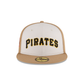 Just Caps Khaki Pittsburgh Pirates 59FIFTY Fitted Hat