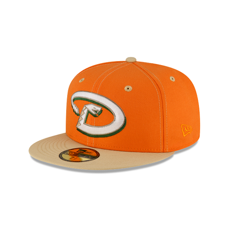 Just Caps Orange Popsicle Arizona Diamondbacks 59FIFTY Fitted Hat