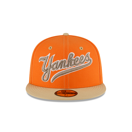 Just Caps Orange Popsicle New York Yankees 59FIFTY Fitted Hat